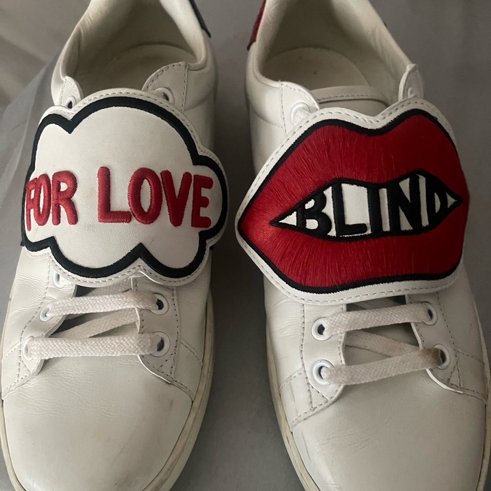 Gucci blind for love sneakers